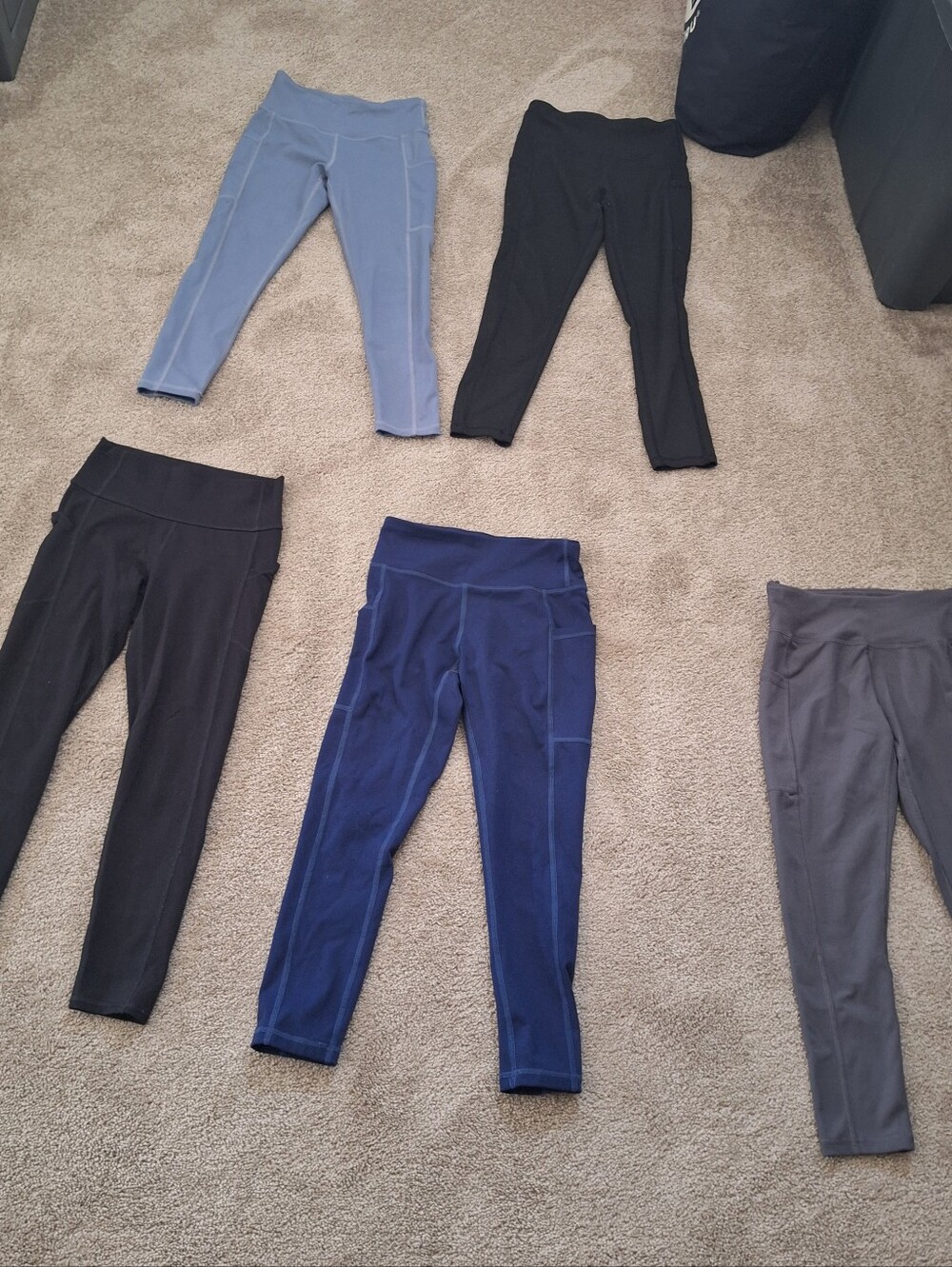 Target Kids Leggings Bundle - Blue, Black, Gray